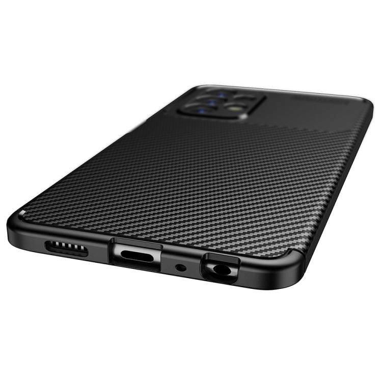 For Samsung Galaxy A23 5G Carbon Fiber Texture Shockproof TPU Phone Case