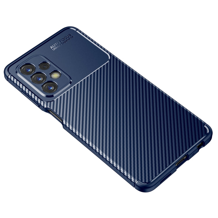 For Samsung Galaxy A23 5G Carbon Fiber Texture Shockproof TPU Phone Case