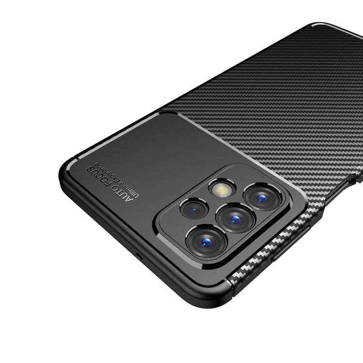 For Samsung Galaxy A23 5G Carbon Fiber Texture Shockproof TPU Phone Case