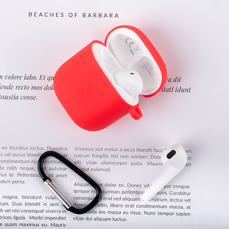 For Realme Buds Air Neo TWS Silicone Earphone Protective Case with Hook