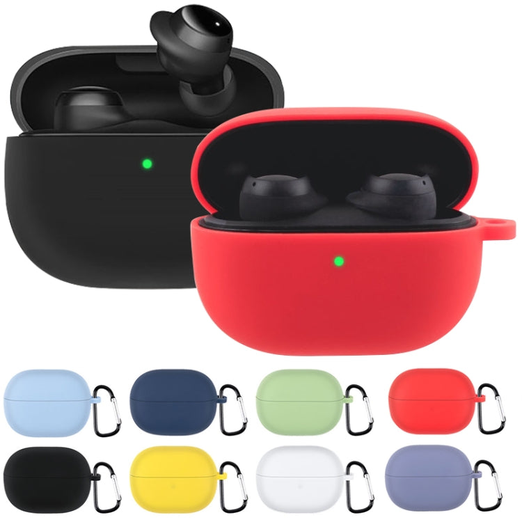 For Xiaomi Redmi Buds 3 Lite Silicone Earphone Protective Case with Hook