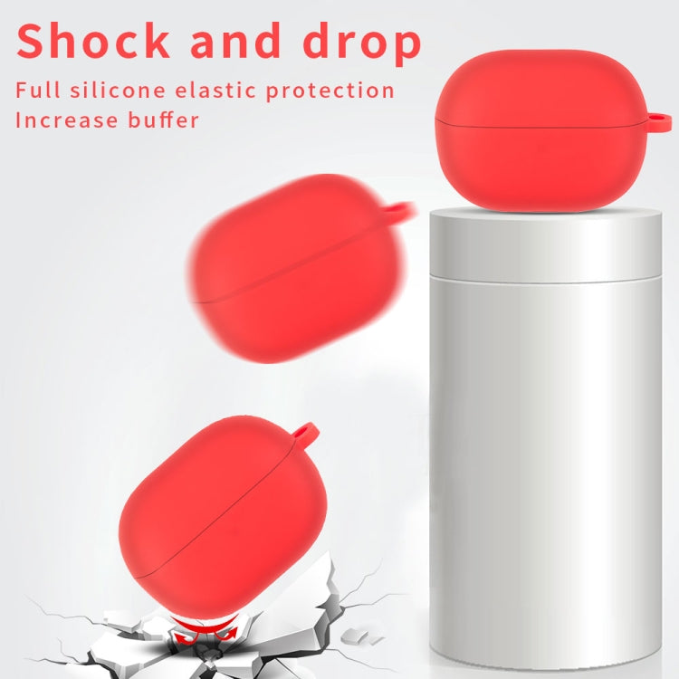 For Xiaomi Redmi Buds 3 Lite Silicone Earphone Protective Case with Hook