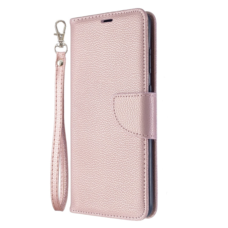 For Galaxy S20 Ultra Litchi Texture Pure Color Horizontal Flip PU Leather Case with Holder & Card Slots & Wallet & Lanyard