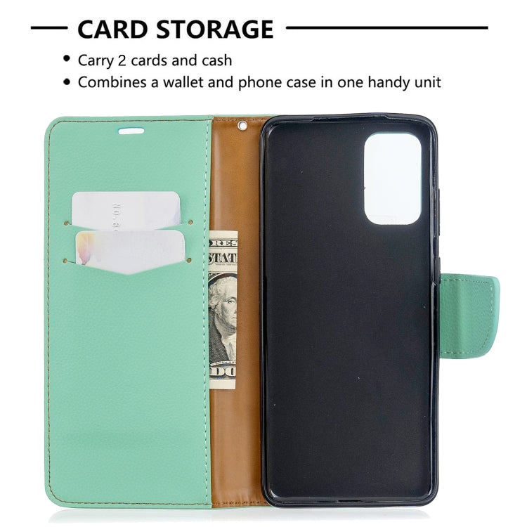 For Galaxy S20 Ultra Litchi Texture Pure Color Horizontal Flip PU Leather Case with Holder & Card Slots & Wallet & Lanyard