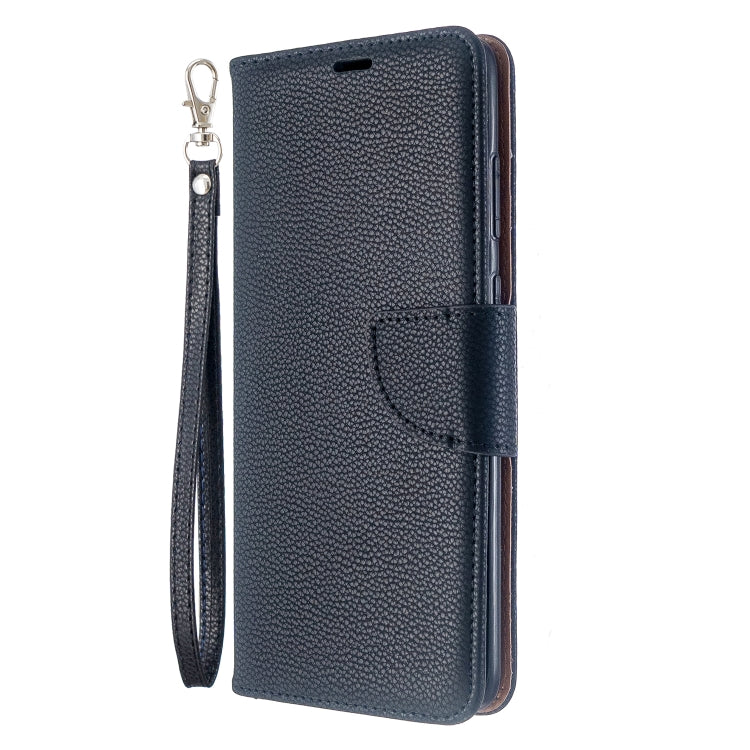 For Galaxy S20 Ultra Litchi Texture Pure Color Horizontal Flip PU Leather Case with Holder & Card Slots & Wallet & Lanyard