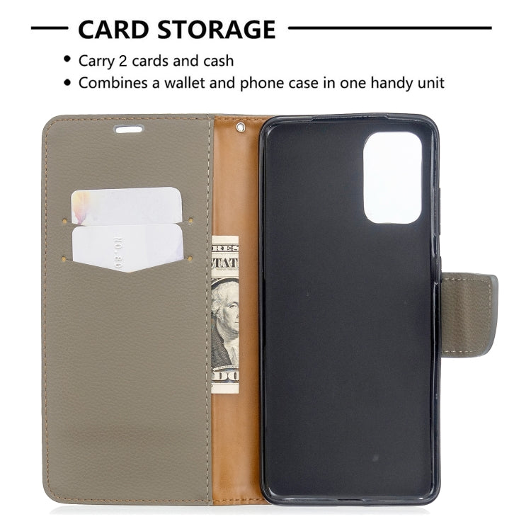 For Galaxy S20 Ultra Litchi Texture Pure Color Horizontal Flip PU Leather Case with Holder & Card Slots & Wallet & Lanyard