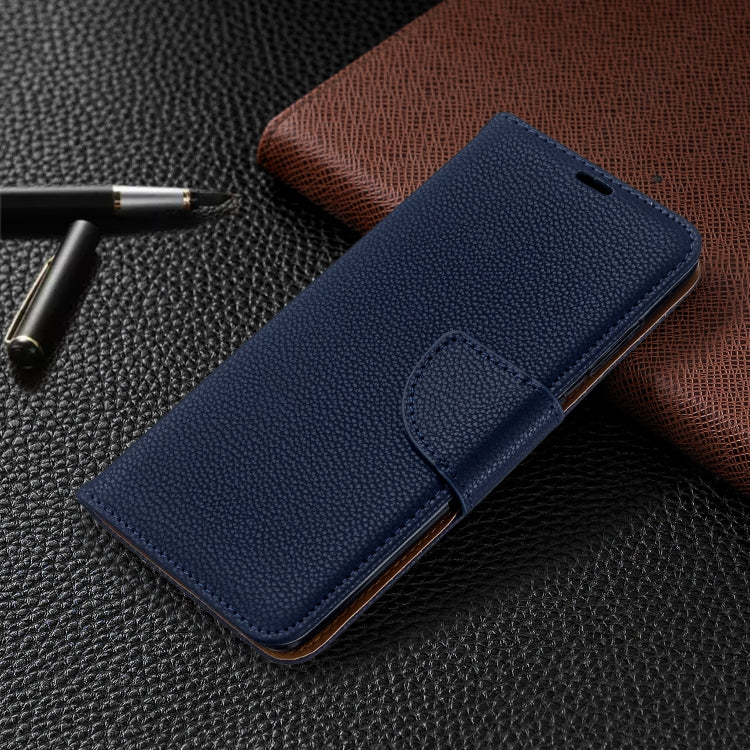 For Galaxy S20 Litchi Texture Pure Color Horizontal Flip PU Leather Case with Holder & Card Slots & Wallet & Lanyard