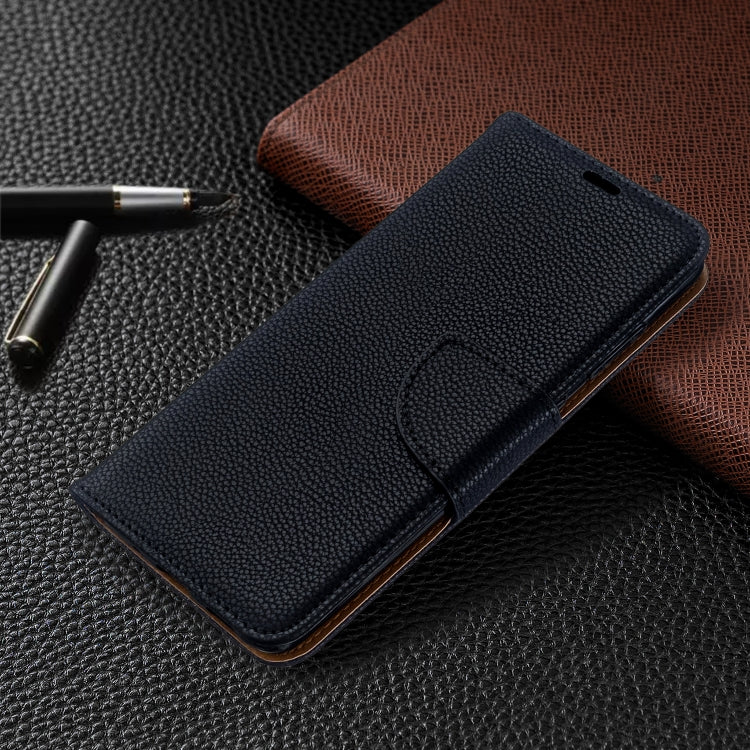 For Galaxy S20 Litchi Texture Pure Color Horizontal Flip PU Leather Case with Holder & Card Slots & Wallet & Lanyard