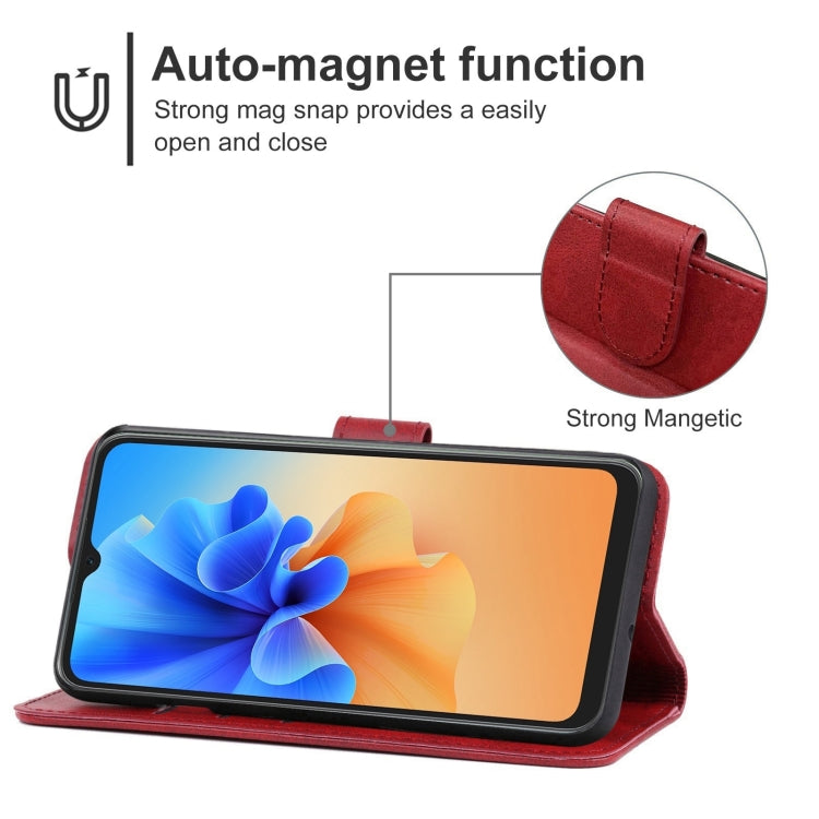 Leather Phone Case For Blackview A55 Pro