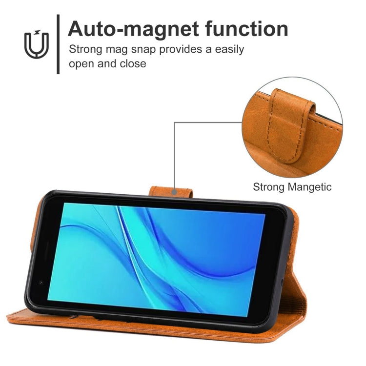 Leather Phone Case For Itel A27