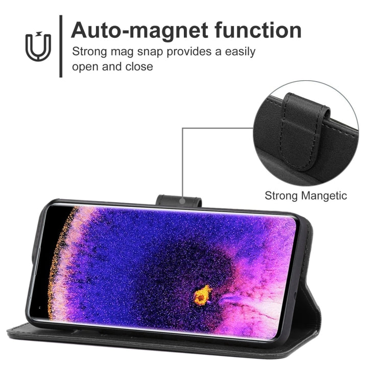 Leather Phone Case For OPPO Find X5