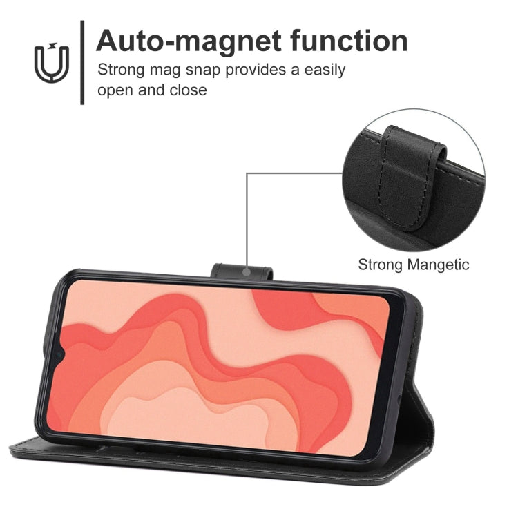 Leather Phone Case For Sharp Aquos V6