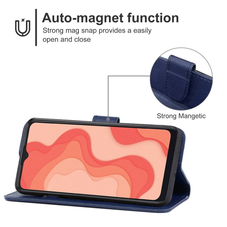 Leather Phone Case For Sharp Aquos V6