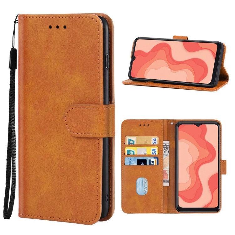 Leather Phone Case For Sharp Aquos V6