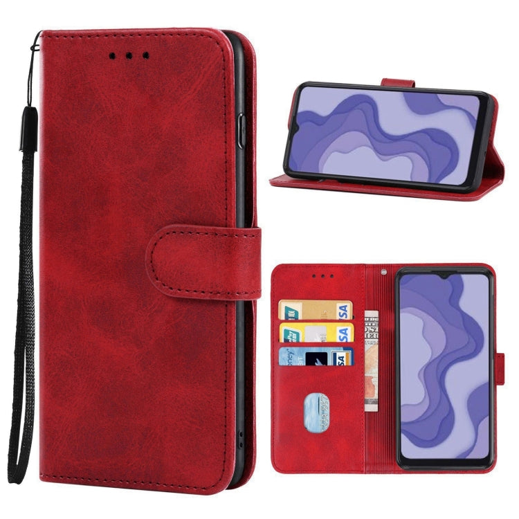 Leather Phone Case For Sharp Aquos V6 Plus