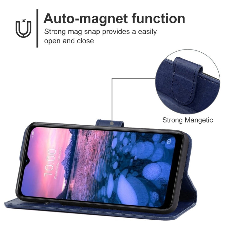 Leather Phone Case For ZTE Blade A51s