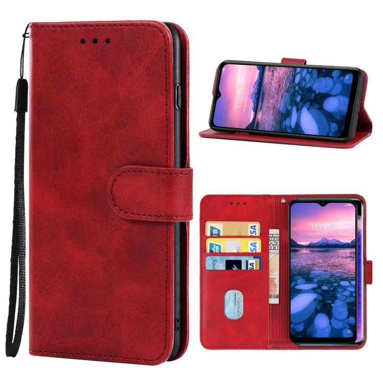 Leather Phone Case For ZTE Blade A51s