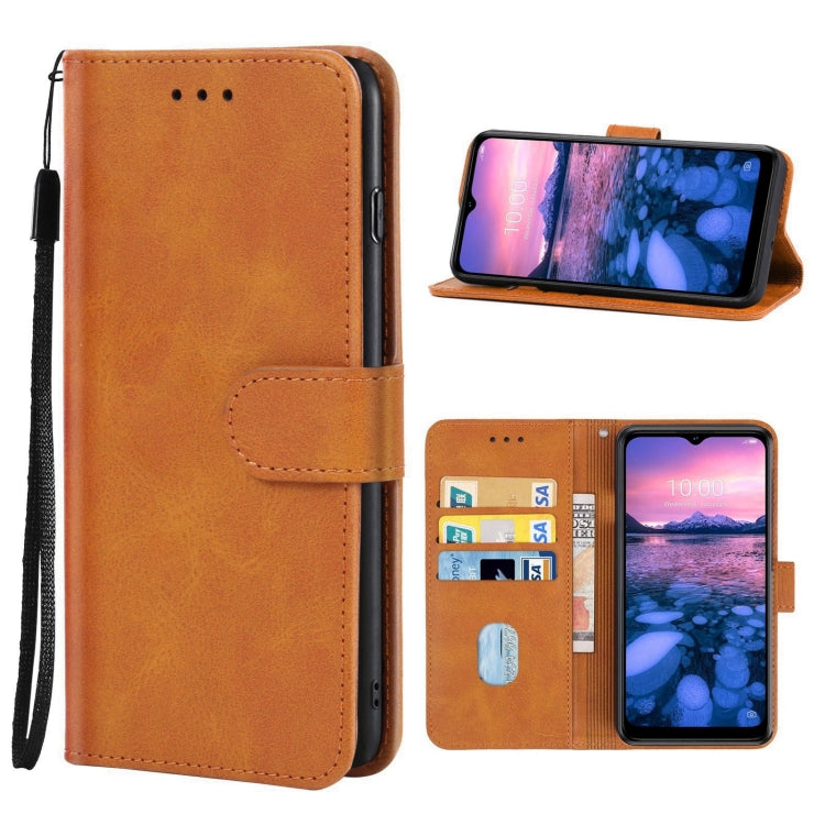 Leather Phone Case For ZTE Blade A51s
