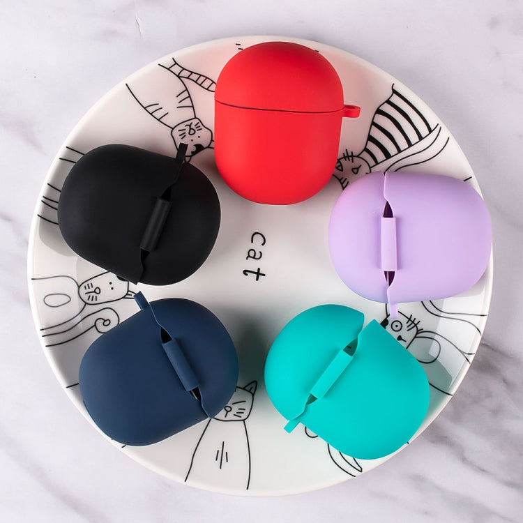 For Boat Airdopes 381 Silicone Earphone Protective Case with Hook