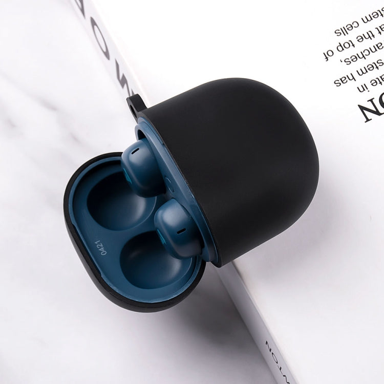 For Boat Airdopes 381 Silicone Earphone Protective Case with Hook
