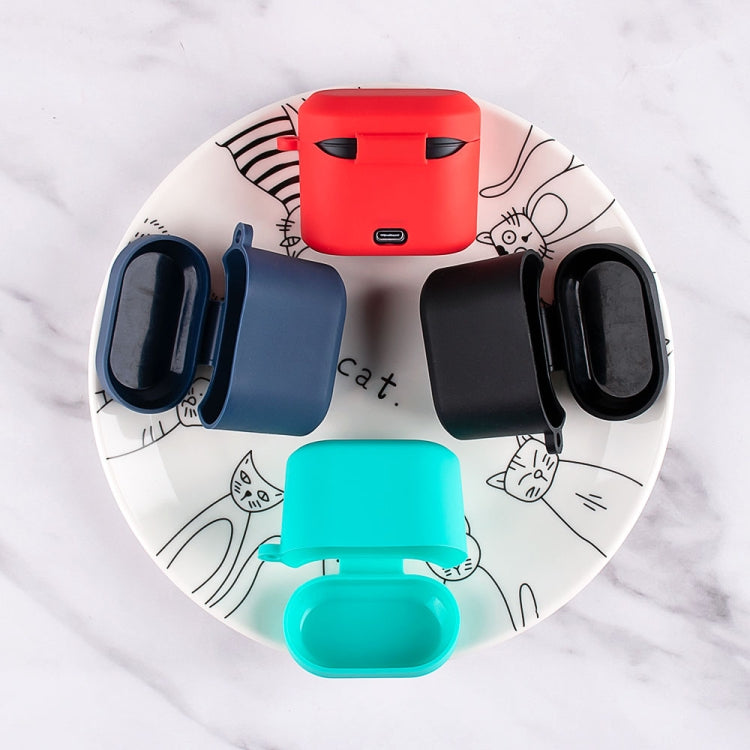 For Boat Airdopes 402 Silicone Earphone Protective Case with Hook