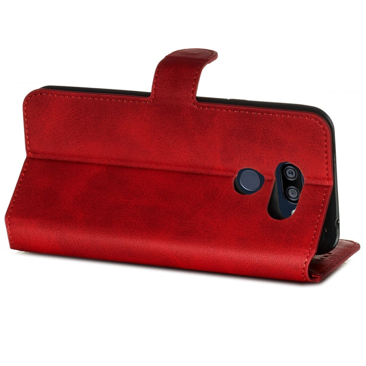 For LG K40S Classic Calf Texture Horizontal Flip PU Leather Case, with Holder & Card Slots & Wallet