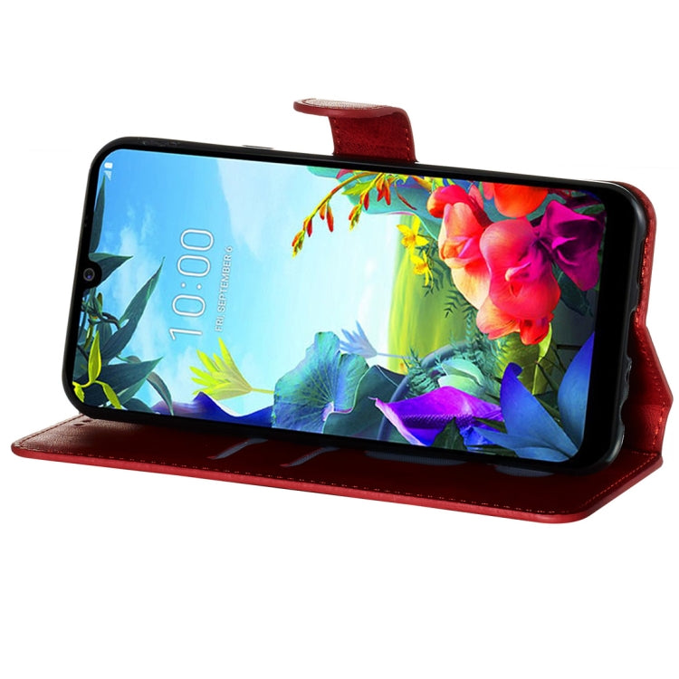 For LG K40S Classic Calf Texture Horizontal Flip PU Leather Case, with Holder & Card Slots & Wallet