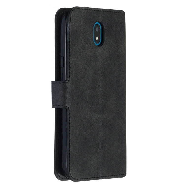 For LG K30 (2019) Classic Calf Texture Horizontal Flip PU Leather Case, with Holder & Card Slots & Wallet