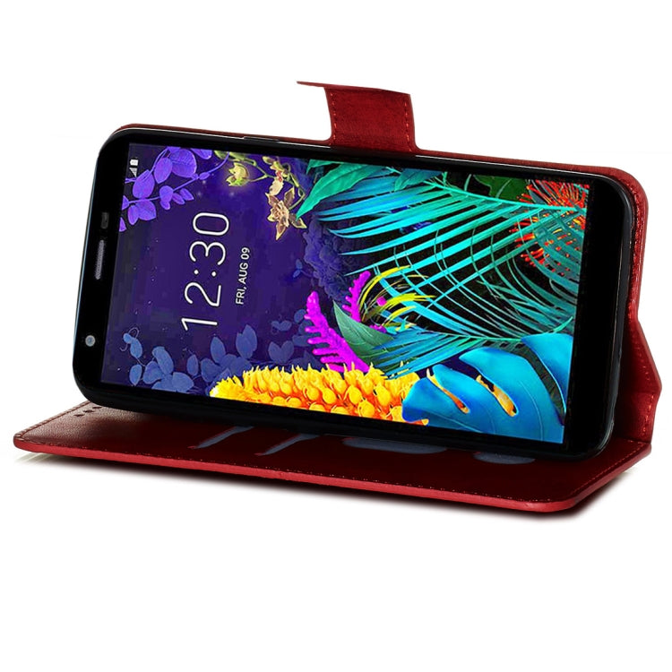 For LG K30 (2019) Classic Calf Texture Horizontal Flip PU Leather Case, with Holder & Card Slots & Wallet