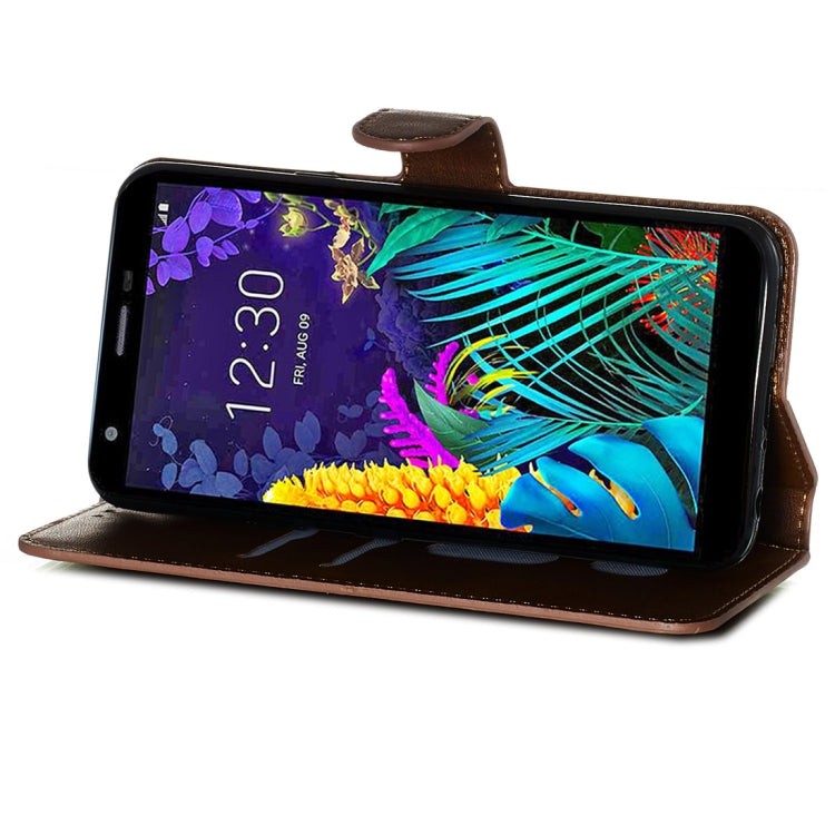 For LG K30 (2019) Classic Calf Texture Horizontal Flip PU Leather Case, with Holder & Card Slots & Wallet