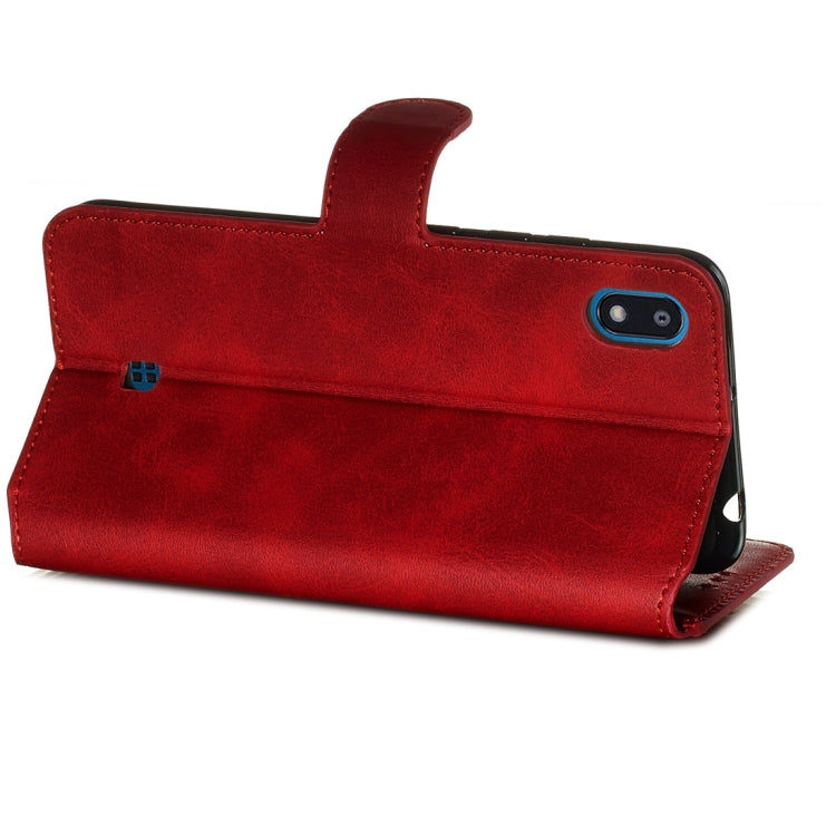 For LG K20 (2019) Classic Calf Texture Horizontal Flip PU Leather Case, with Holder & Card Slots & Wallet