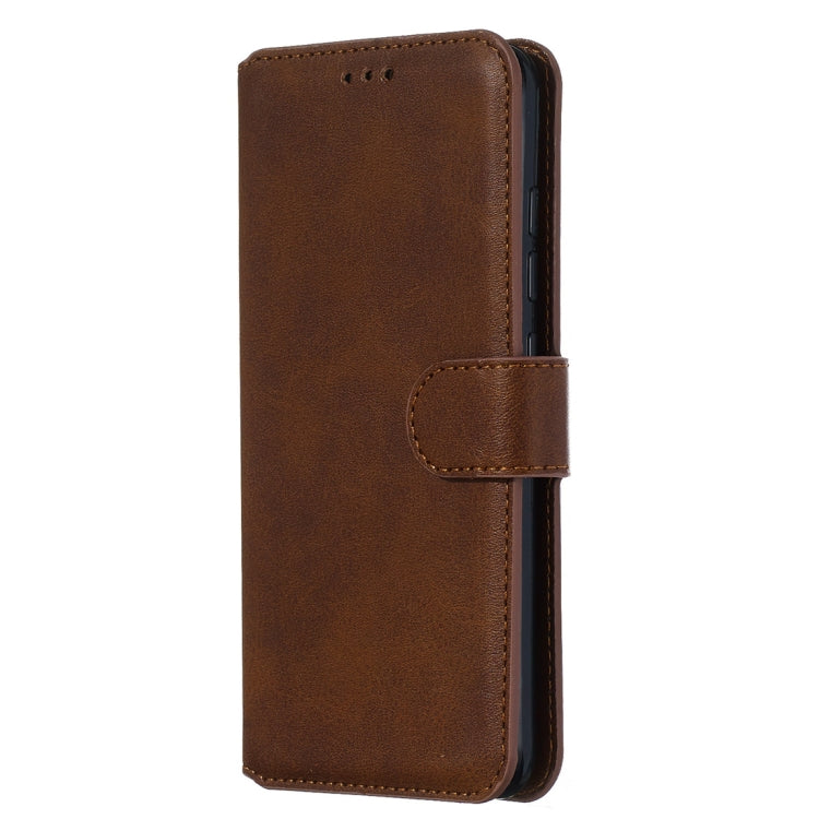 For LG K20 (2019) Classic Calf Texture Horizontal Flip PU Leather Case, with Holder & Card Slots & Wallet
