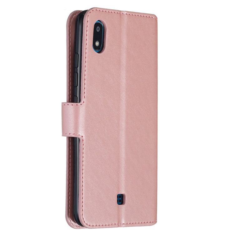 For LG K20 (2019) Classic Calf Texture Horizontal Flip PU Leather Case, with Holder & Card Slots & Wallet