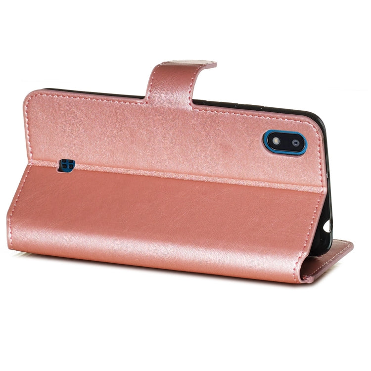 For LG K20 (2019) Classic Calf Texture Horizontal Flip PU Leather Case, with Holder & Card Slots & Wallet