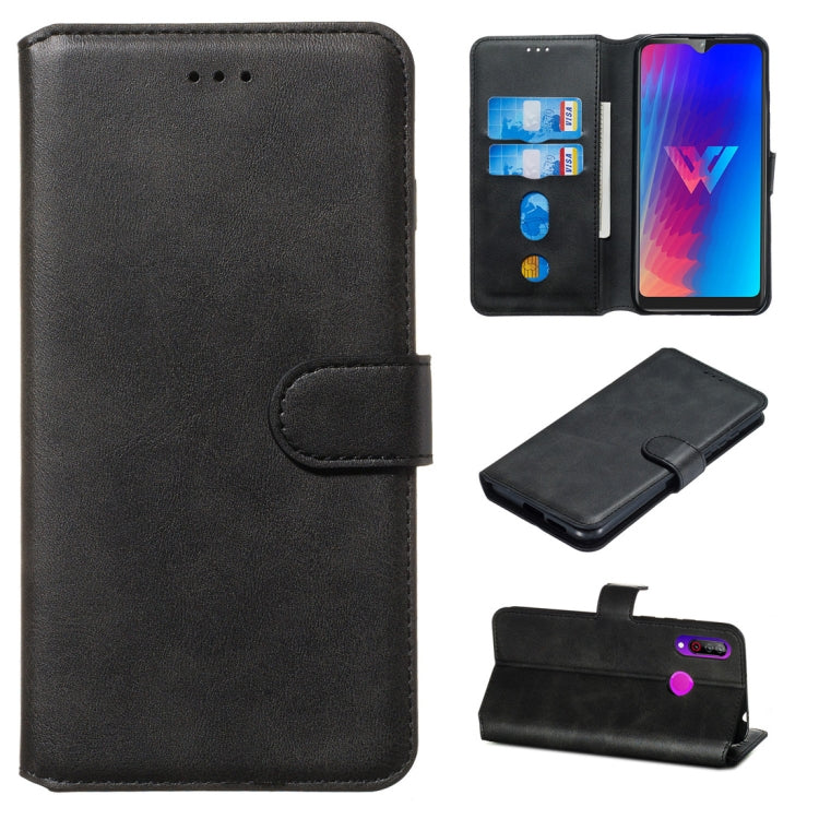 For LG W30 Classic Calf Texture Horizontal Flip PU Leather Case, with Holder & Card Slots & Wallet