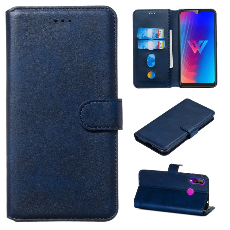 For LG W30 Classic Calf Texture Horizontal Flip PU Leather Case, with Holder & Card Slots & Wallet