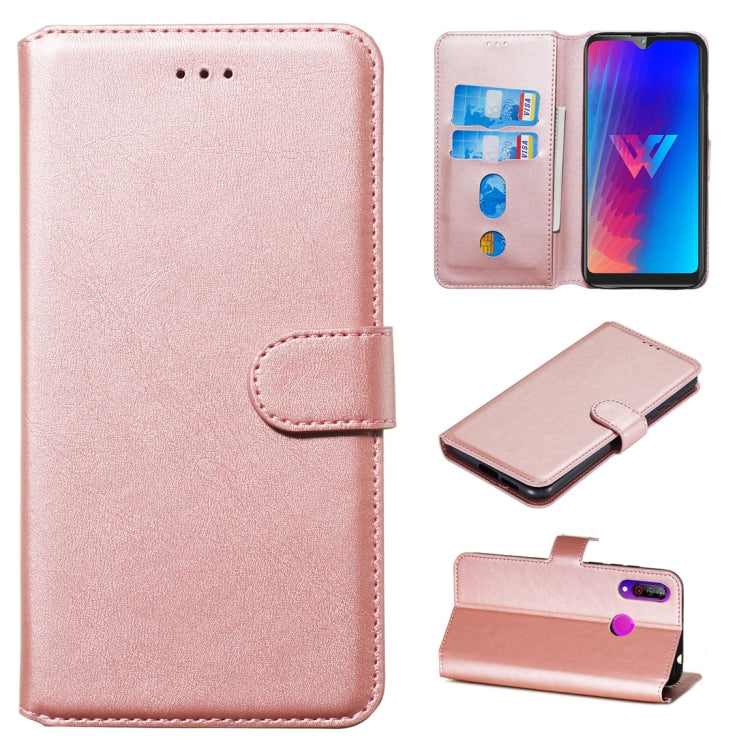 For LG W30 Classic Calf Texture Horizontal Flip PU Leather Case, with Holder & Card Slots & Wallet