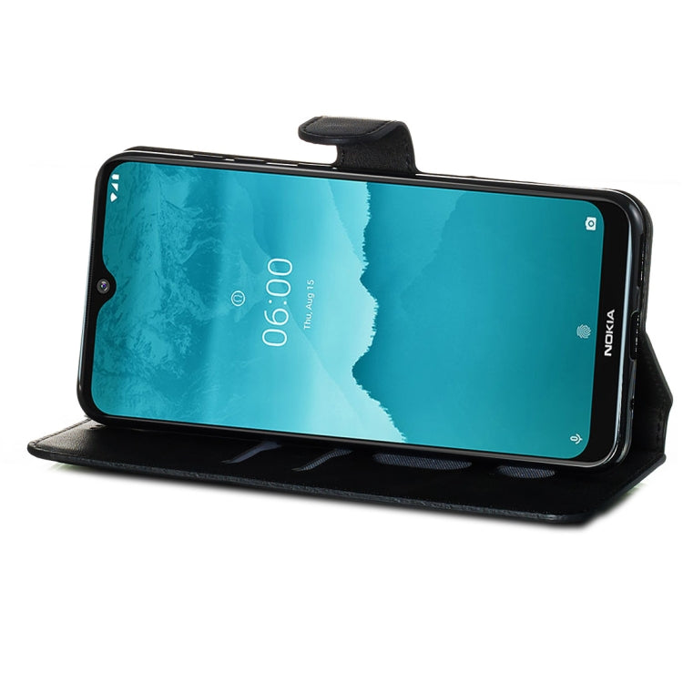 For Nokia 6.2 / Nokia 7.2 Classic Calf Texture Horizontal Flip PU Leather Case, with Holder & Card Slots & Wallet