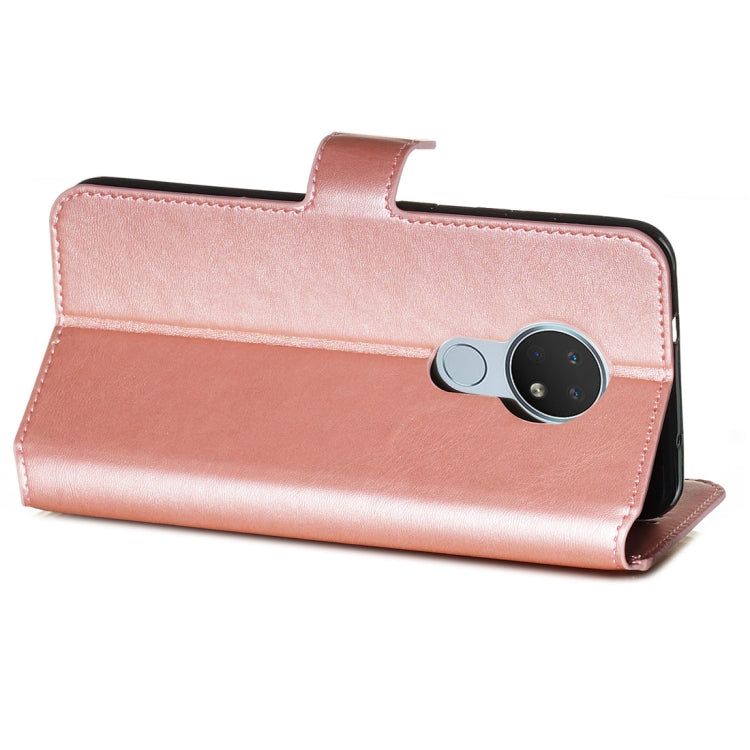For Nokia 6.2 / Nokia 7.2 Classic Calf Texture Horizontal Flip PU Leather Case, with Holder & Card Slots & Wallet