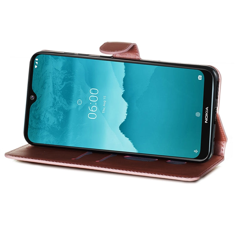 For Nokia 6.2 / Nokia 7.2 Classic Calf Texture Horizontal Flip PU Leather Case, with Holder & Card Slots & Wallet