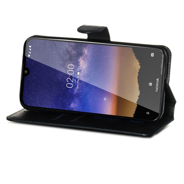 For Nokia 2.2 Classic Calf Texture Horizontal Flip PU Leather Case, with Holder & Card Slots & Wallet