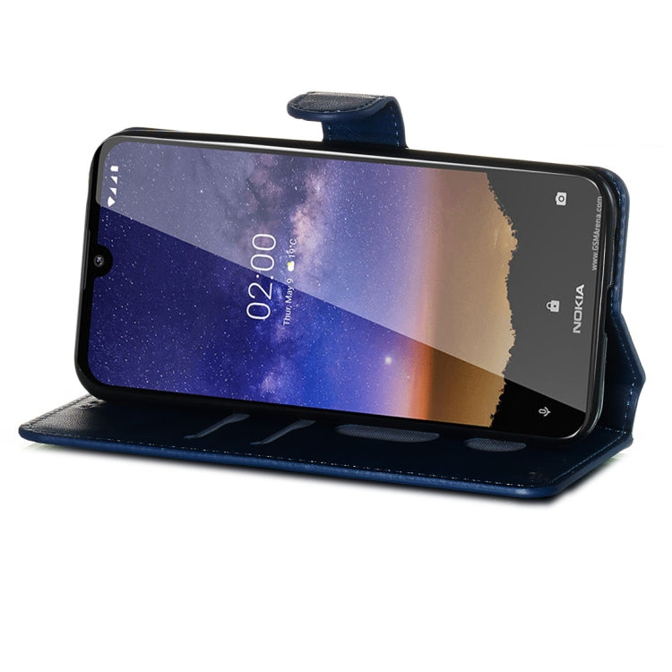 For Nokia 2.2 Classic Calf Texture Horizontal Flip PU Leather Case, with Holder & Card Slots & Wallet