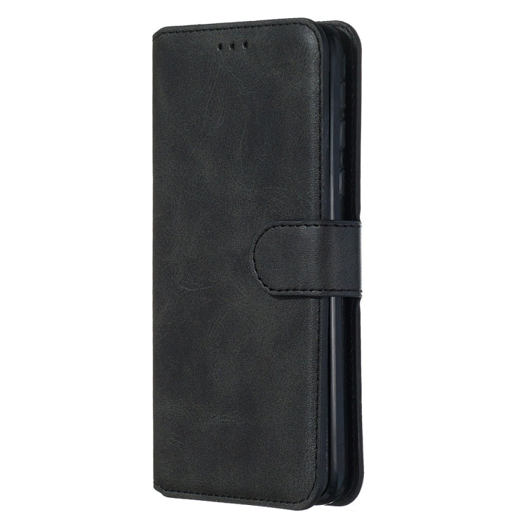 For Motorola Moto E6 Classic Calf Texture Horizontal Flip PU Leather Case, with Holder & Card Slots & Wallet