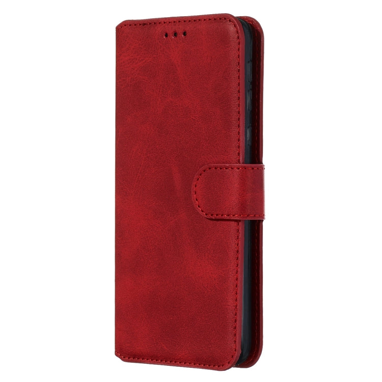 For Motorola Moto E6 Classic Calf Texture Horizontal Flip PU Leather Case, with Holder & Card Slots & Wallet