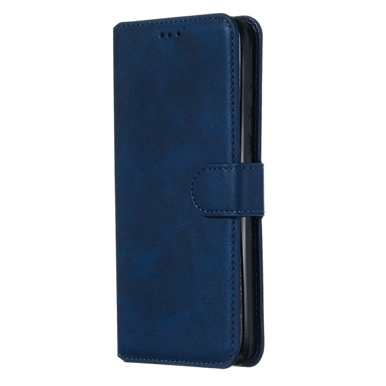 For Motorola Moto E6 Plus Classic Calf Texture Horizontal Flip PU Leather Case, with Holder & Card Slots & Wallet