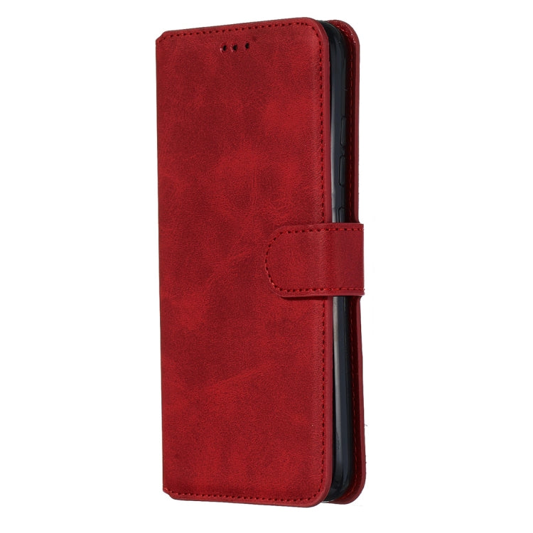 For Motorola Moto E6 Plus Classic Calf Texture Horizontal Flip PU Leather Case, with Holder & Card Slots & Wallet