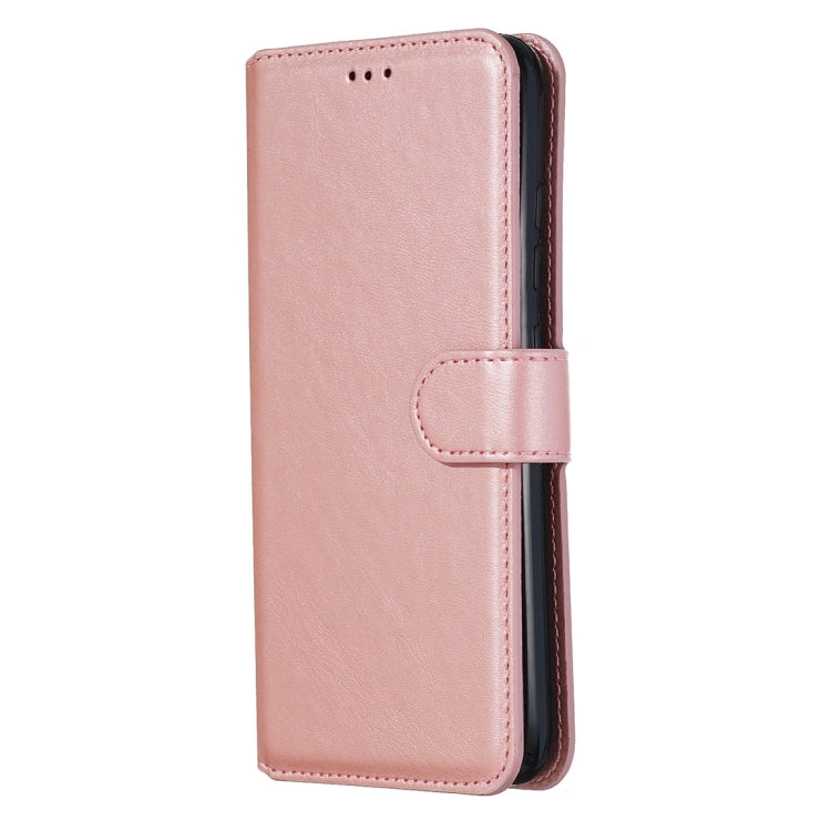 For Motorola Moto E6 Plus Classic Calf Texture Horizontal Flip PU Leather Case, with Holder & Card Slots & Wallet