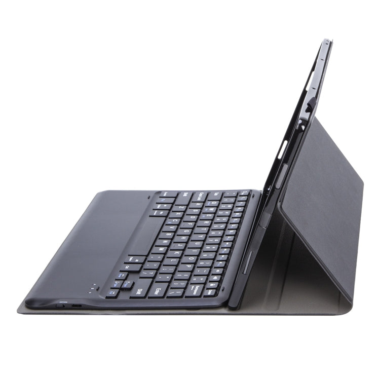 A129 TPU Detachable Bluetooth Keyboard Leather Case with Bracket For iPad Pro 12.9 inch 2015 / 2017(Black)