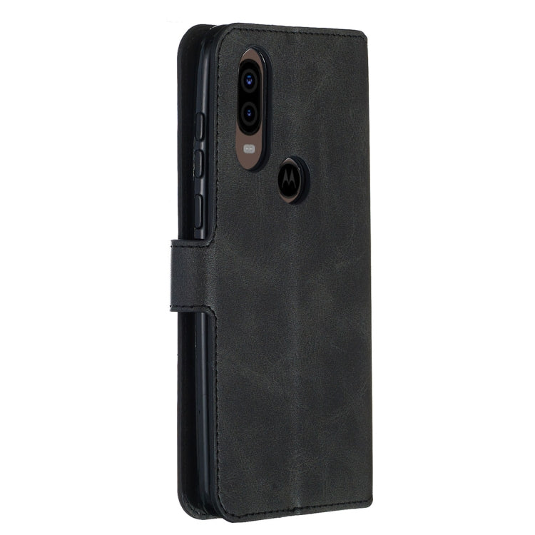For Motorola MOTO G8 / P40 Power / One Action Classic Calf Texture Horizontal Flip PU Leather Case, with Holder & Card Slots & Wallet