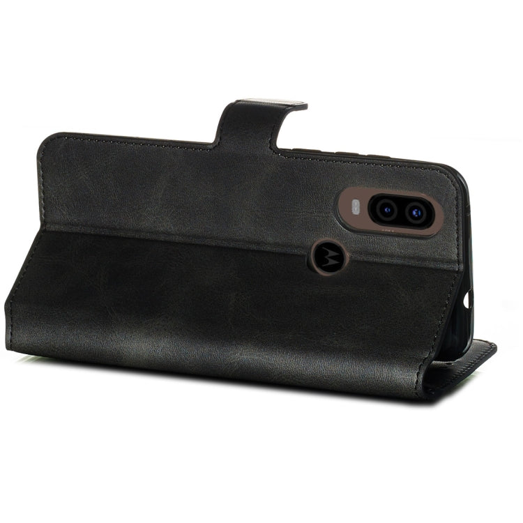 For Motorola MOTO G8 / P40 Power / One Action Classic Calf Texture Horizontal Flip PU Leather Case, with Holder & Card Slots & Wallet